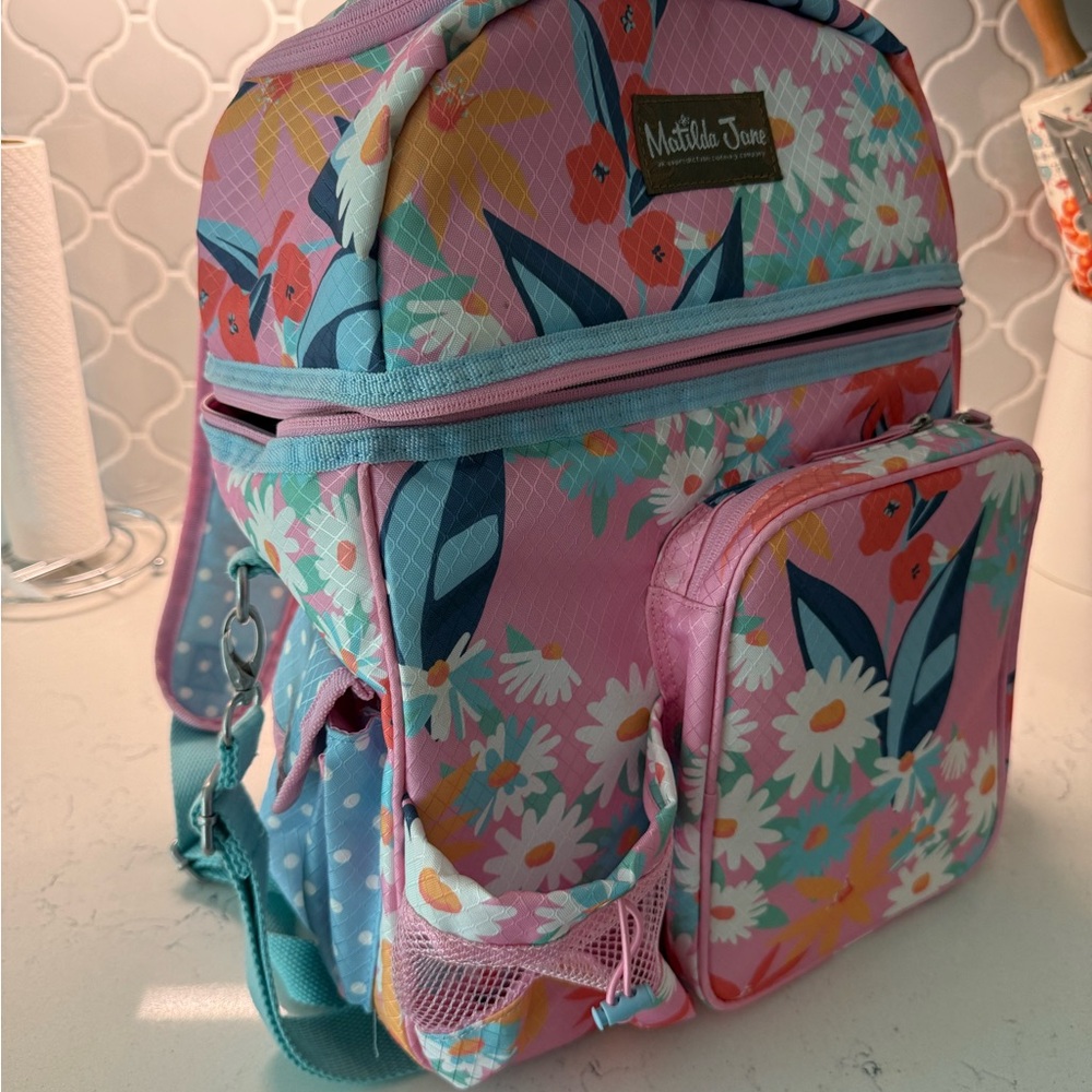 Matilda Jane Pink and Blue Floral Bag